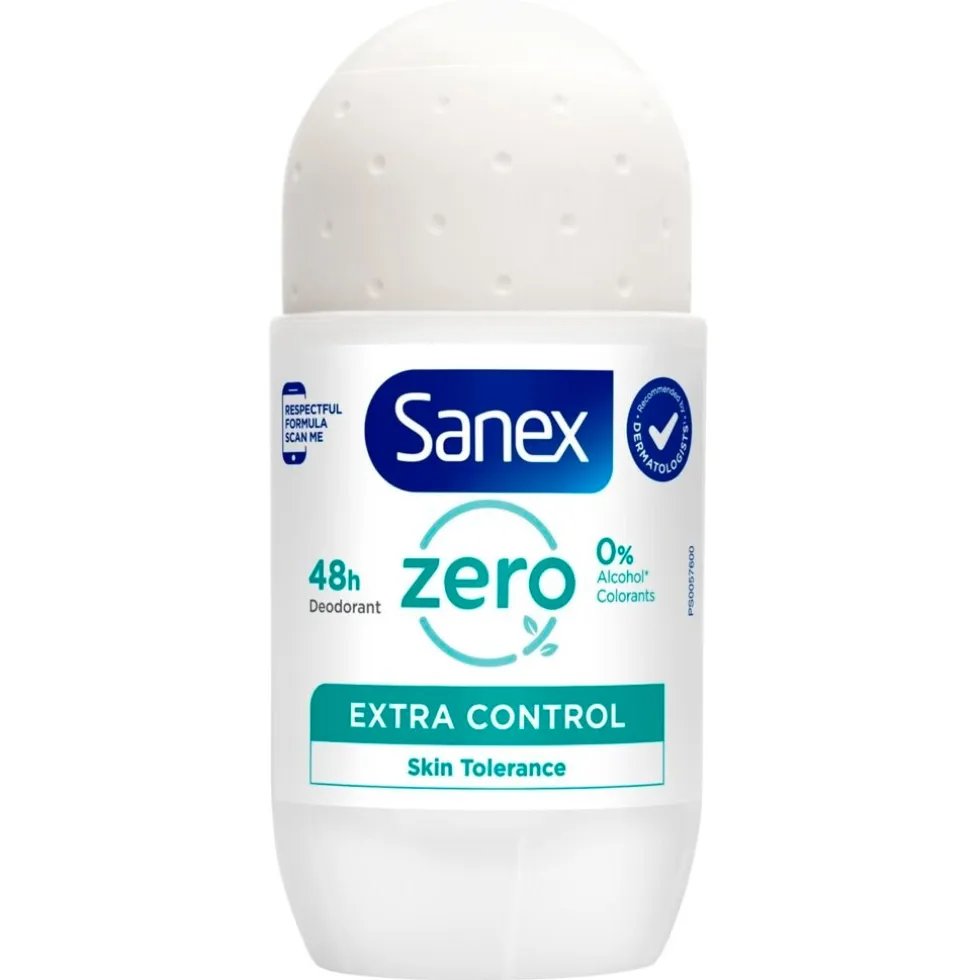Sanex Zero% Extra Control 48H Deodorant Roller