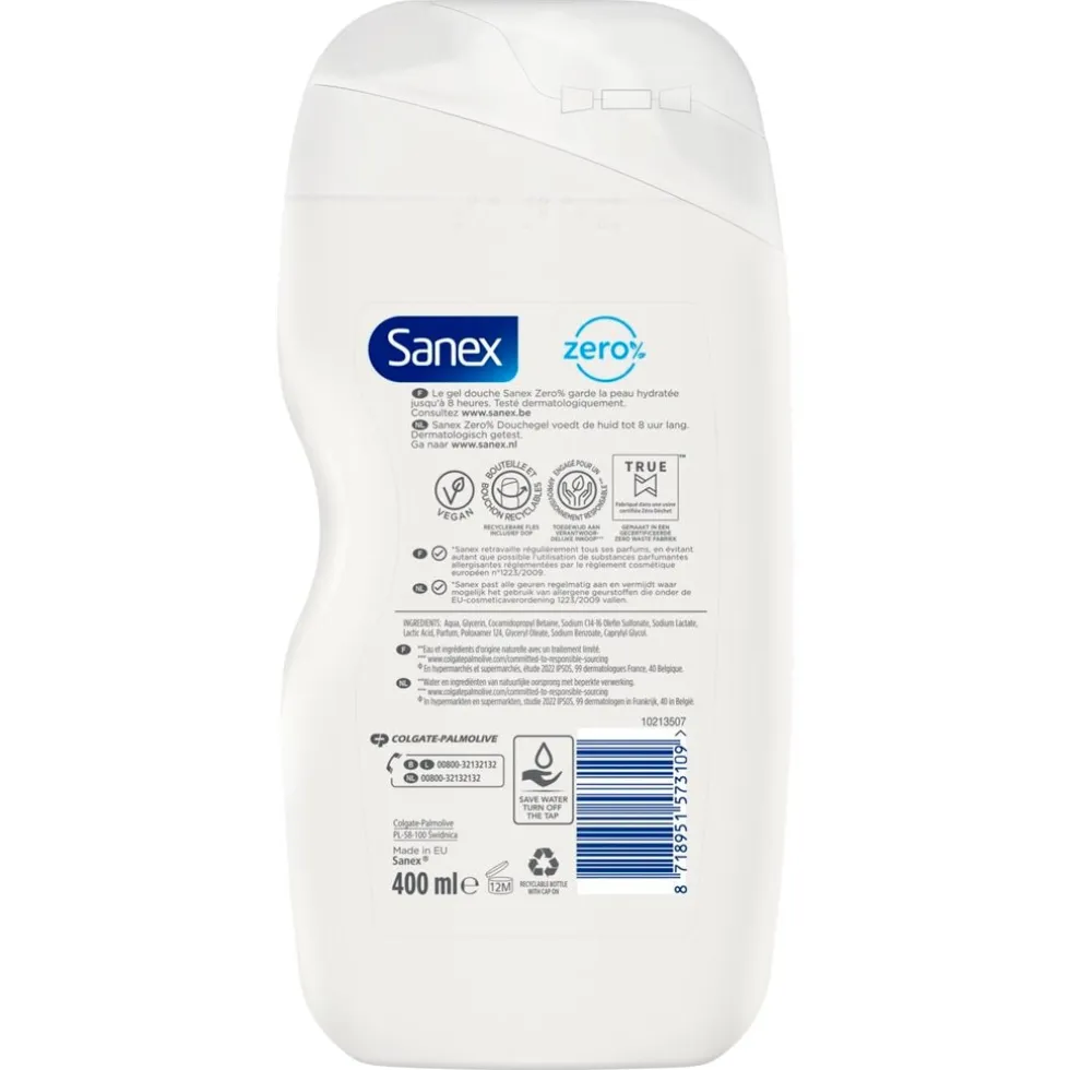 Sanex Zero% Nourishing Douchegel