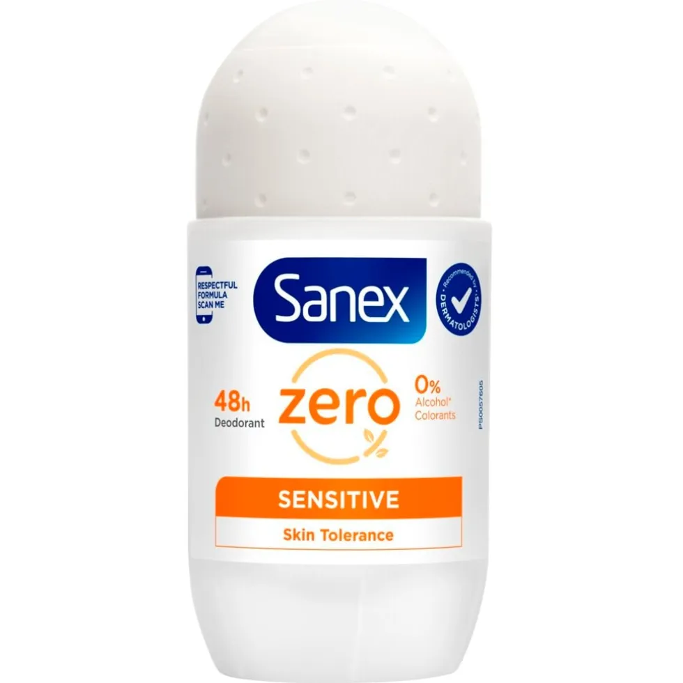 Sanex Zero% Sensitive 48H Deodorant Roller