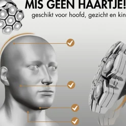 Sansbeauté Hoofdscheerapparaat + Extra Scheerkop - Skull Shaver - Pro Magnetic