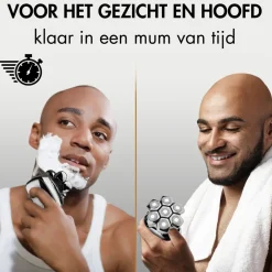 Sansbeauté Hoofdscheerapparaat + Extra Scheerkop - Skull Shaver - Pro Magnetic