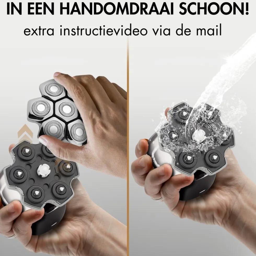 Sansbeauté Hoofdscheerapparaat Pro Magnetic