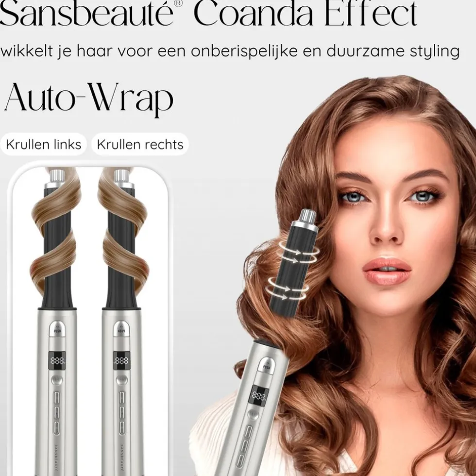 Sansbeauté® 8-in-1 Airstyler met Diffuser
