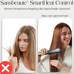 Sansbeauté Professionele Stijltang - Hair Straightener - Stijltangen - 80℃ t/m 230℃