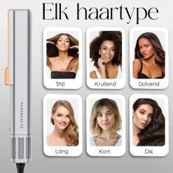 Sansbeauté® Sanstraight Wet-to-Dry Stijltang - Alternatief Stoomstijltang - Straightener