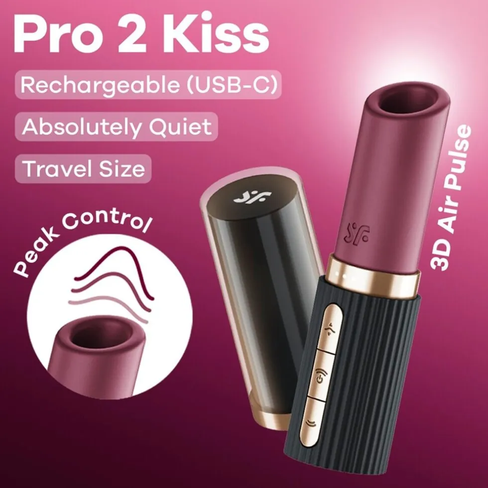 Satisfyer Pro 2 Kiss Air Pulse Vibrator