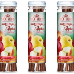 Scentsicles Apples & Autumn geurende kerstboomversiering met haken