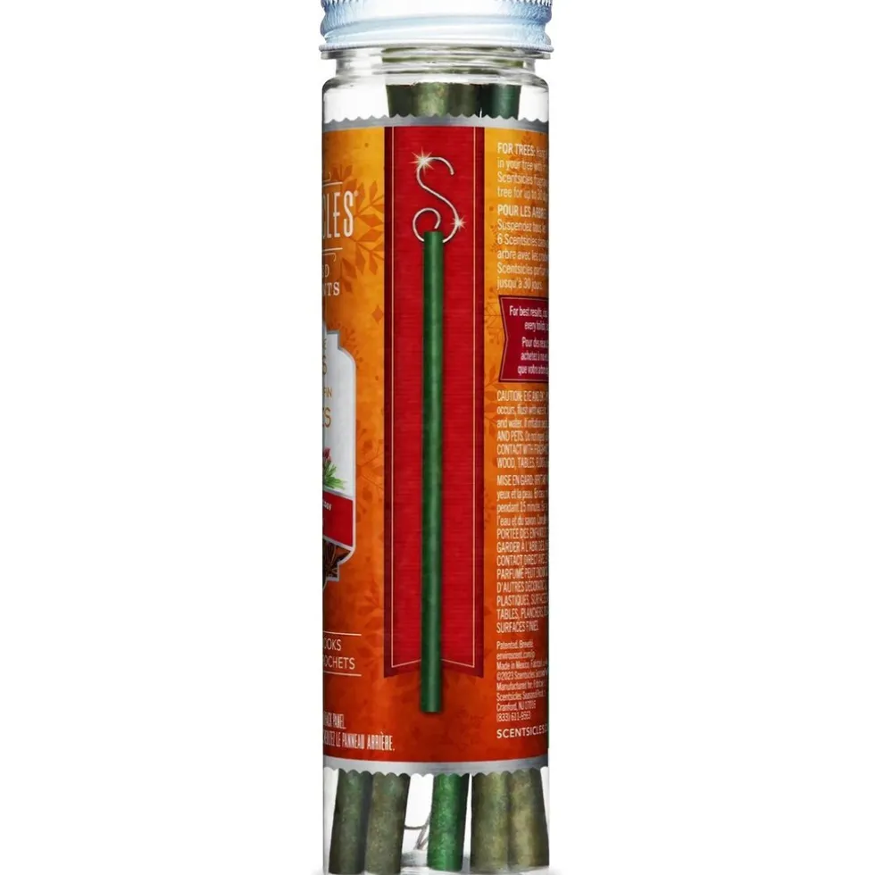 Scentsicles geurstokjes voor je kerstboom Spiced Pine Cones