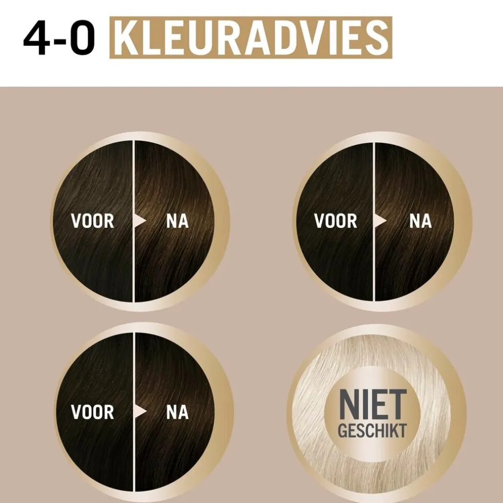 Schwarzkopf Creme Supreme 4-0 Natuurlijk Donkerbruin Verzorgende Crèmekleuring