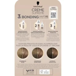 Schwarzkopf Creme Supreme 7-16 Cool Donker Asblond Verzorgende Crèmekleuring