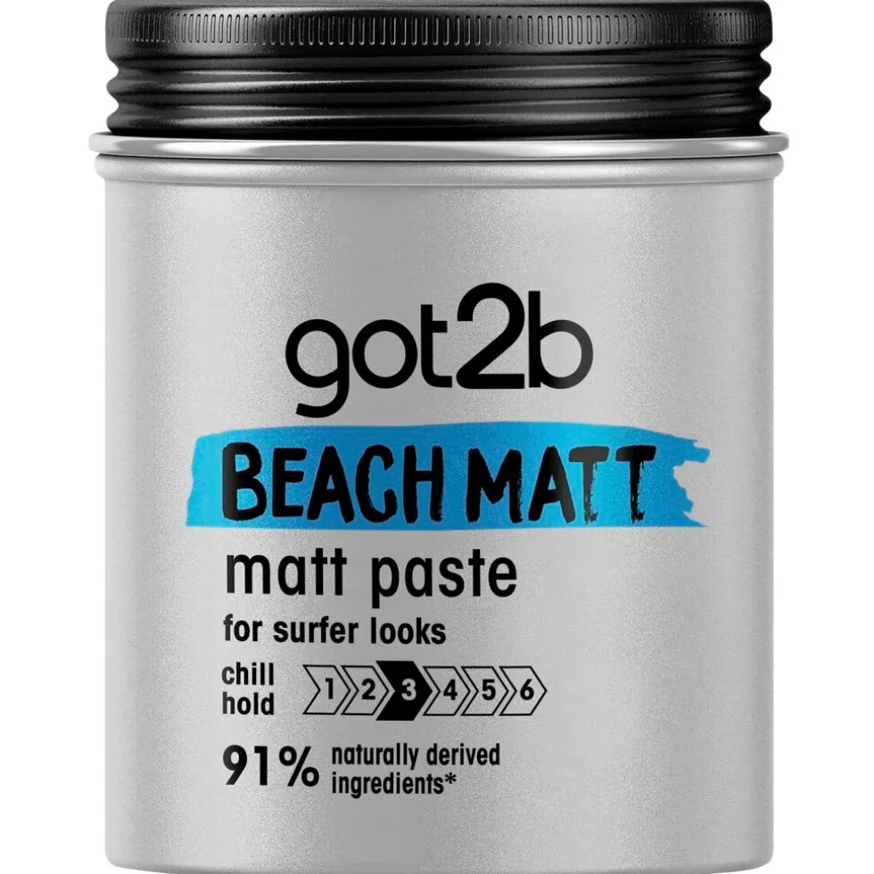 Schwarzkopf got2b Beach Matt Surfer Look Styling Paste