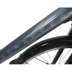 Scrapper elektrische damesfiets