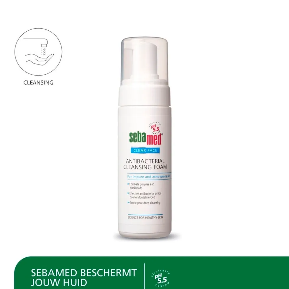 Sebamed Clear Face Antibacterial Cleansing Foam