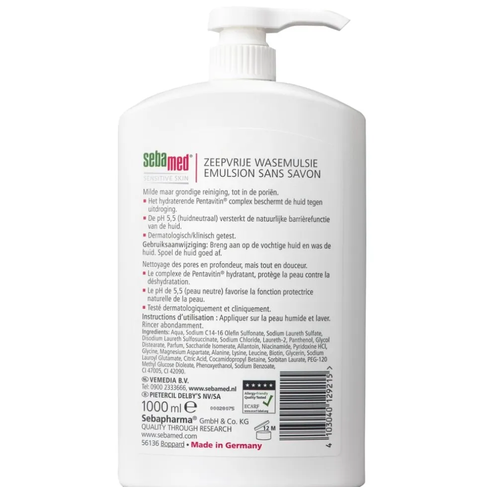 Sebamed Zeepvrije Wasemulsie