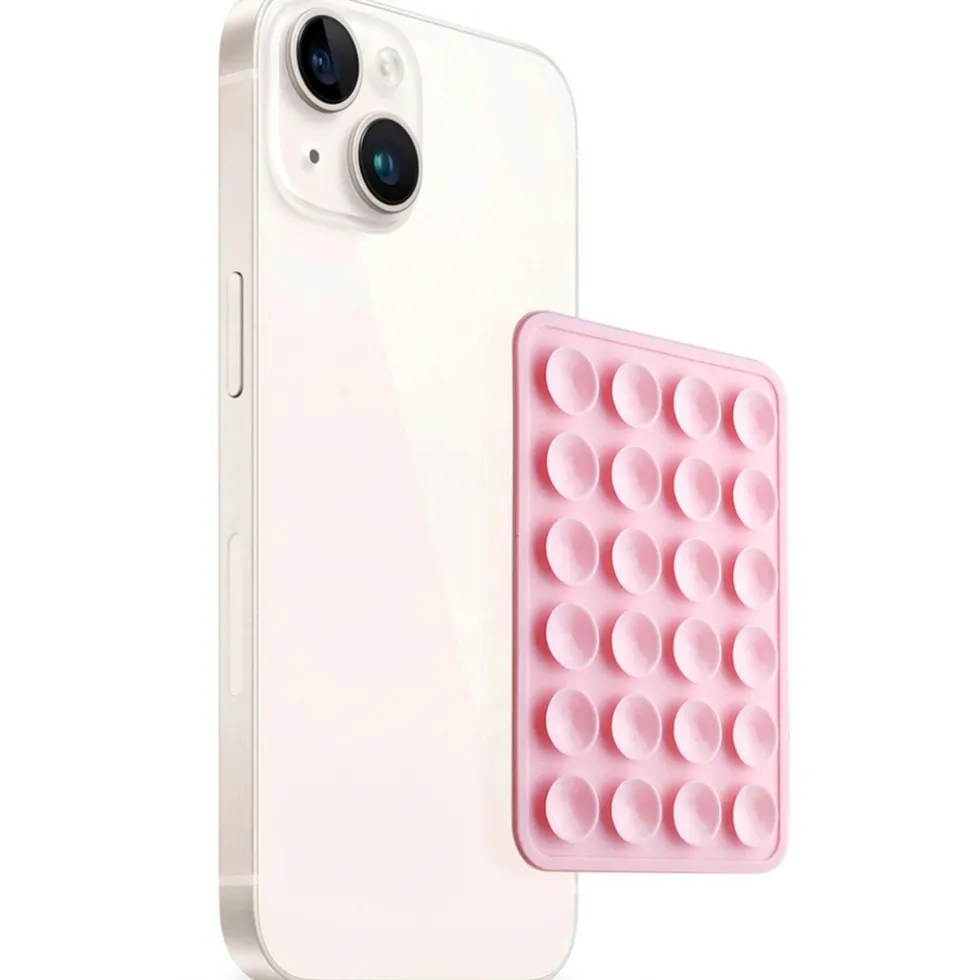 Selencia Two Pack Zuignap Telefoon Sticker