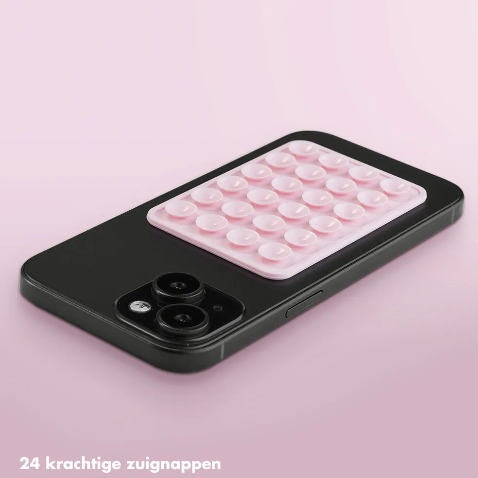 Selencia Two Pack Zuignap Telefoon Sticker