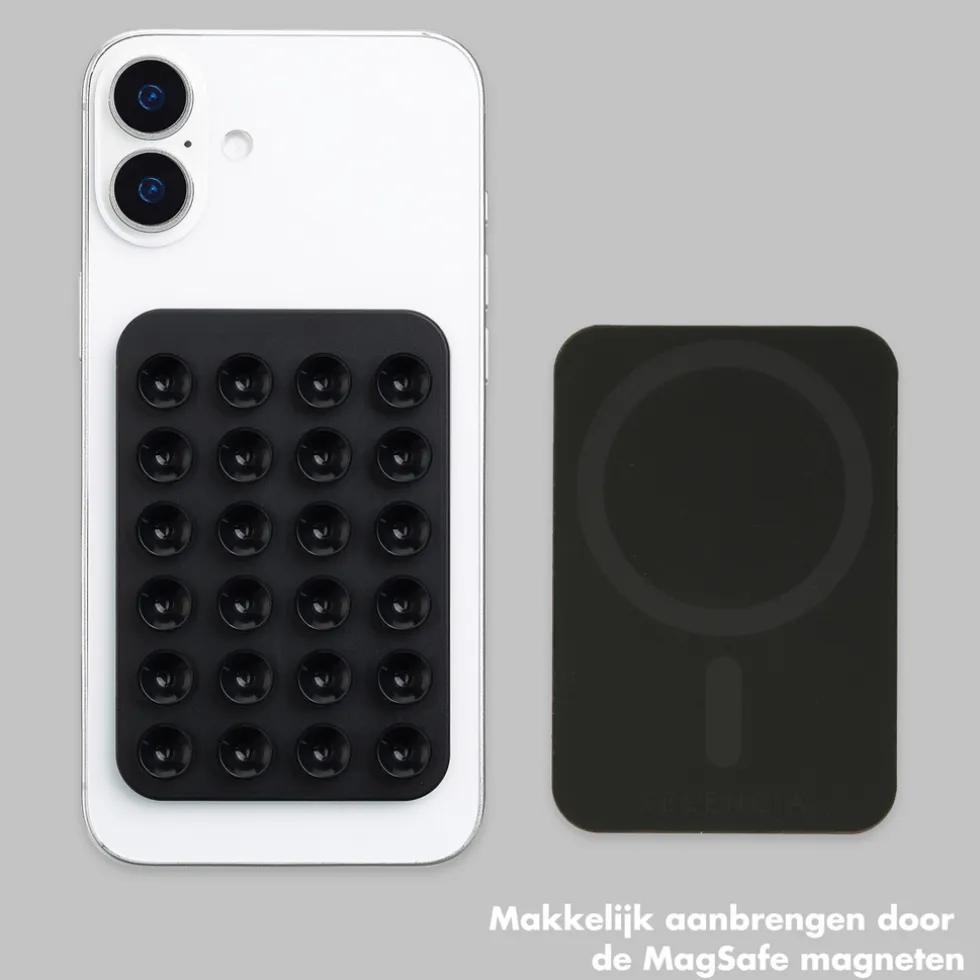 Selencia Zuignap Telefoonhouder geschikt voor MagSafe