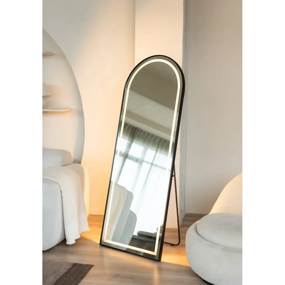 SensaHome LED Passpiegel Minimalistische Design Wandspiegel met Verlichting