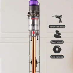 SensaHome Metalen Stofzuigerstandaard voor Dyson met Accessoirehouder