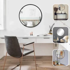 SensaHome Moderne Design Ronde Wandspiegel