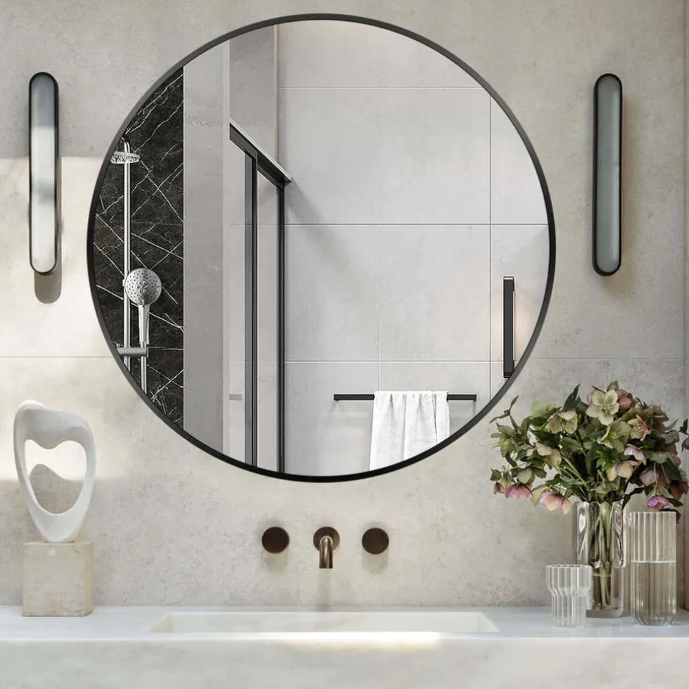 SensaHome Moderne Design Ronde Wandspiegel