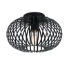 SensaHome Plafondlamp Industrieel Plafonnière van Metaal Retro Wire Kooi Design