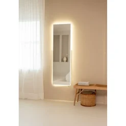SensaHome Staande Spiegel met LED Verlichting