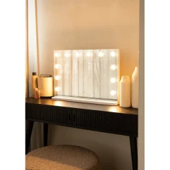 SensaHome Vanity Mirror Pro Hollywood Make-up Spiegel met 12 Dimbare LED Lampen