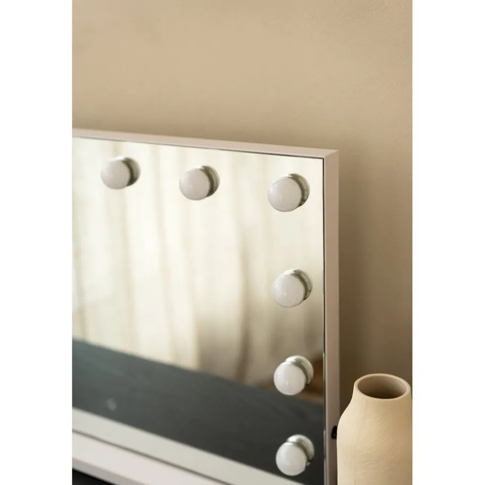 SensaHome Vanity Mirror Pro Hollywood Make-up Spiegel met 12 Dimbare LED Lampen
