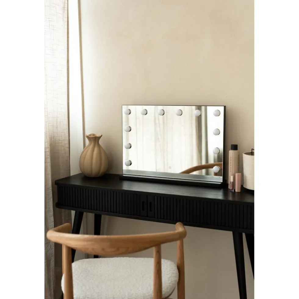 SensaHome Vanity Mirror Pro Hollywood Make-up Spiegel met 12 Dimbare LED Lampen
