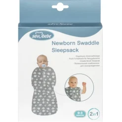 Sevibaby Happy Birds Newborn Inbakerslaapzak