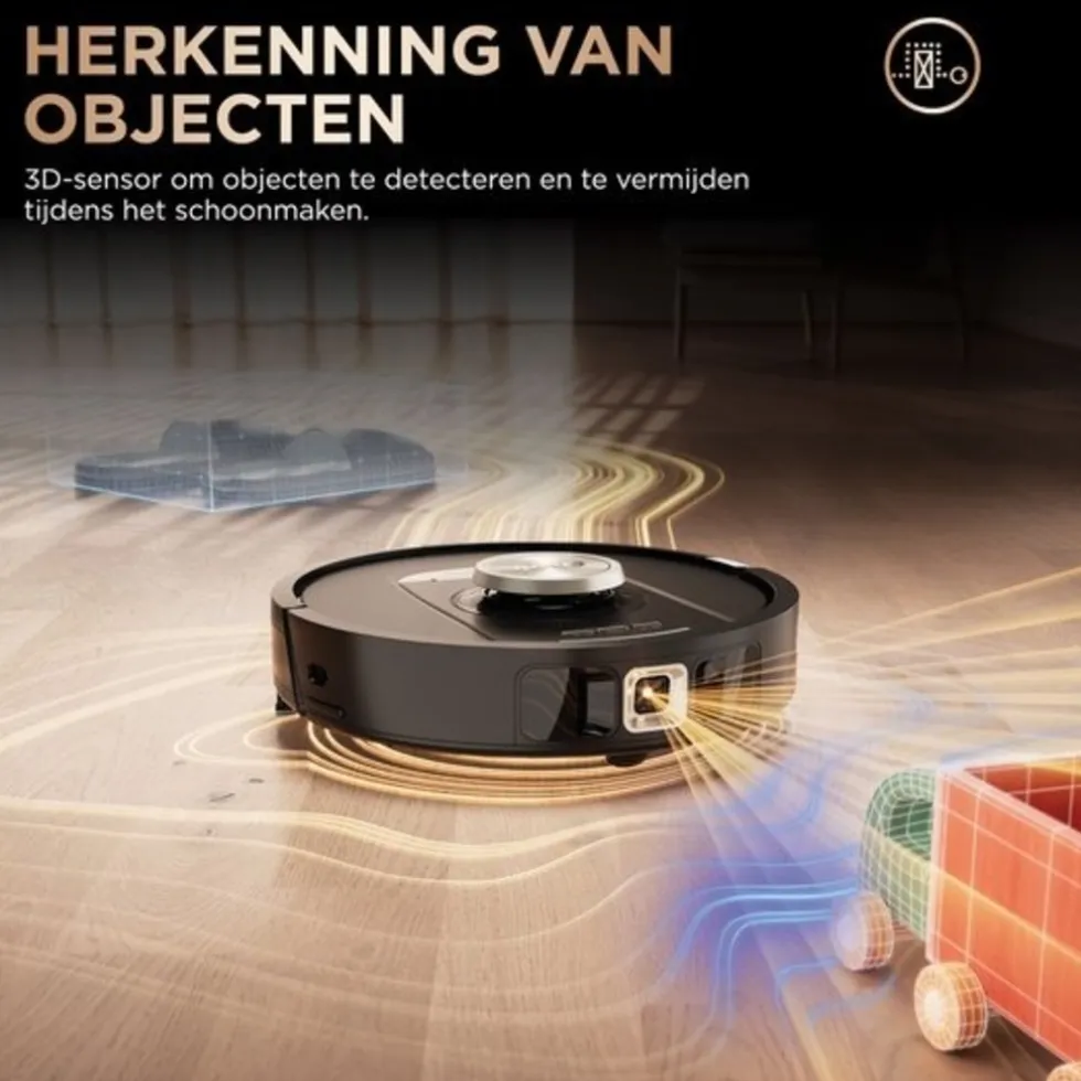 Shark 2-in-1 Robotstofzuiger met Dweilfunctie en Leeg/Laadstation RV2800ZEEU