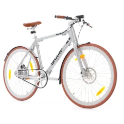 Sharp Milano e-bike 7Ah 1sp naked bike zilver