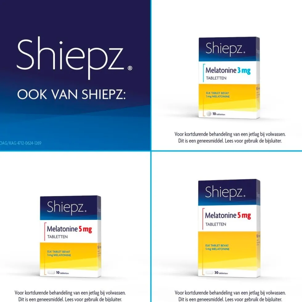 Shiepz Melatonine 3mg Tabletten