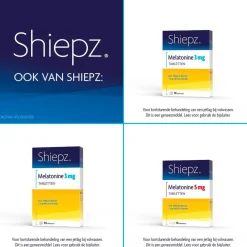 Shiepz Melatonine 5mg Tabletten