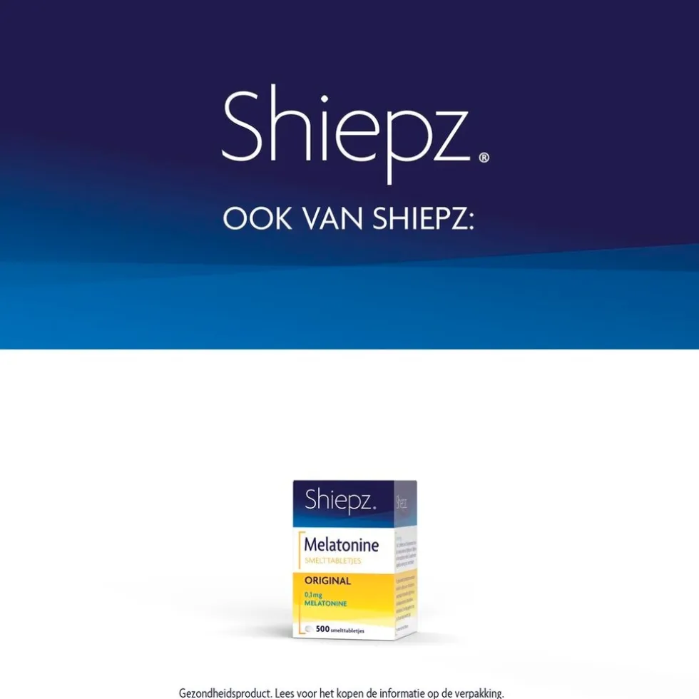 Shiepz Melatonine Time Release 0,1mg Tabletten