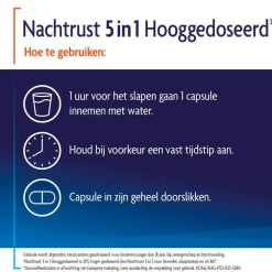 Shiepz Nachtrust 3 in 1 Hooggedoseerd Liquid Capsules