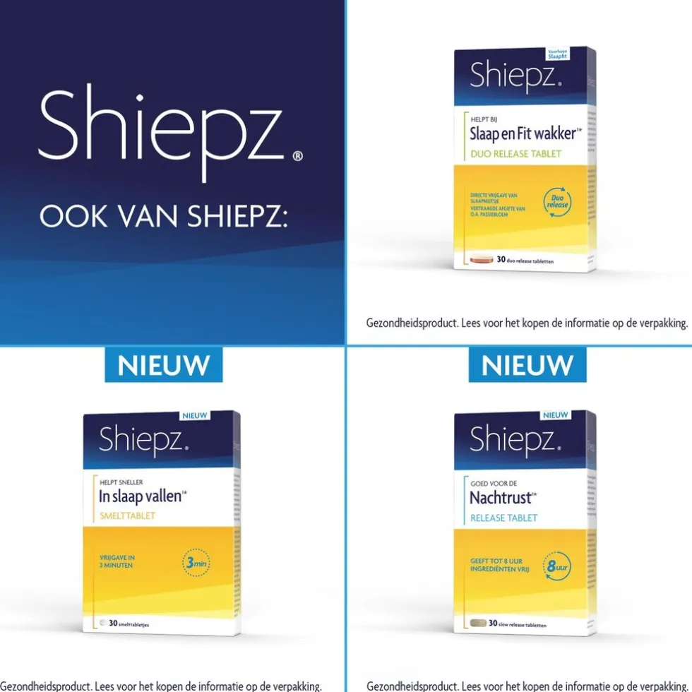 Shiepz Slaap Formule Tabletten