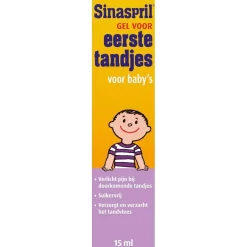Sinaspril Gel Voor Eerste Tandjes