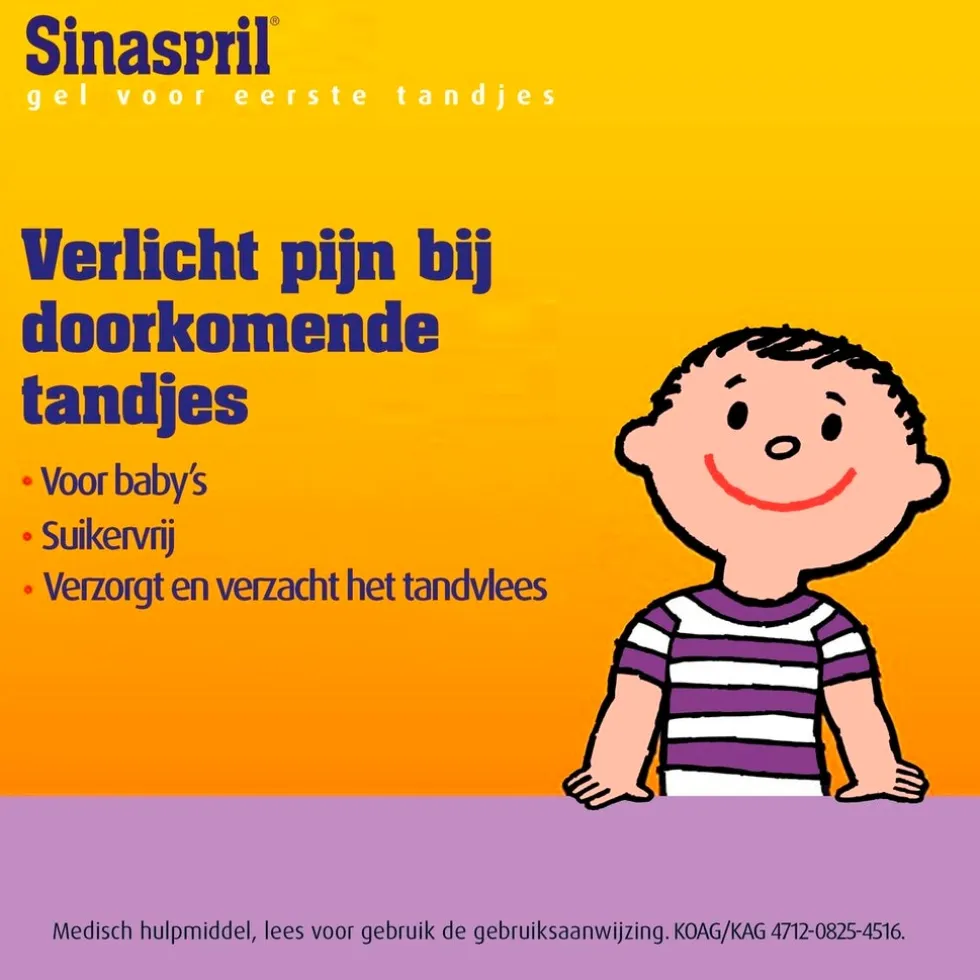Sinaspril Gel Voor Eerste Tandjes
