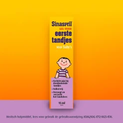 Sinaspril Gel Voor Eerste Tandjes