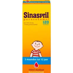 Sinaspril 120mg Vloeibaar Paracetamol