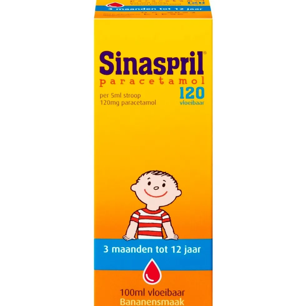 Sinaspril 120mg Vloeibaar Paracetamol