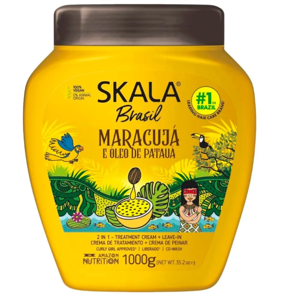 Skala Brasil Maracuja E Oloe De Pataua 2-in-1 Treatment Cream & Leave-In
