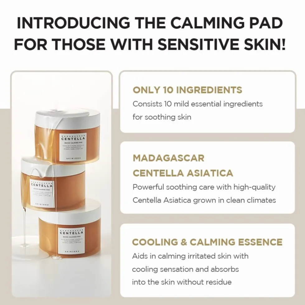 SKIN1004 Madagascar Centella Quick Calming Pad