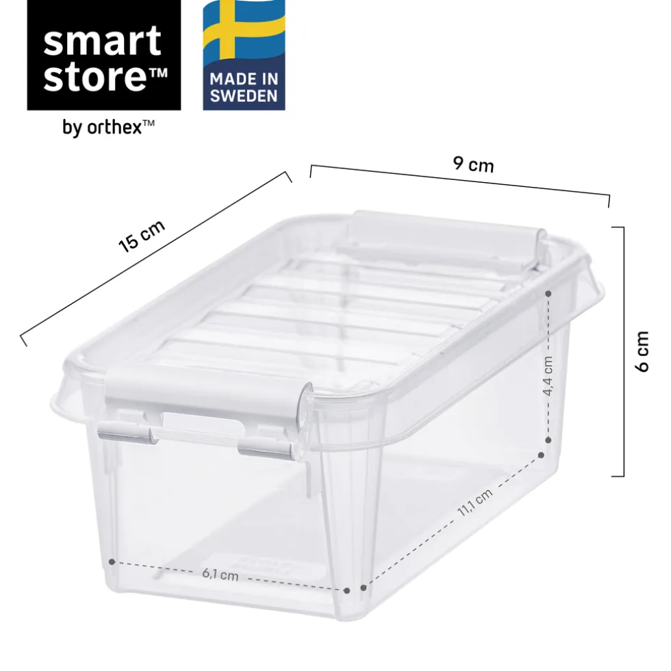 SmartStore Set van 10 Stevige Opbergbox Classic 0.3L