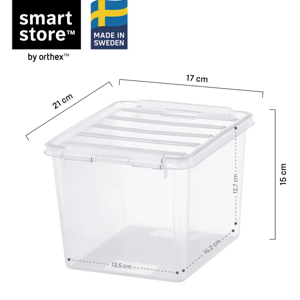 SmartStore Set van 10 Stevige Opbergbox Classic 3L