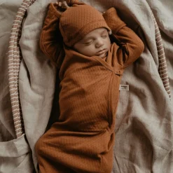 Snoozebaby Toffee Brown Newborn Slaapzak 0-3 mnd