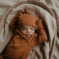 Snoozebaby Toffee Brown Newborn Slaapzak 0-3 mnd
