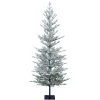 Snowy Jersey verlichte kunstkerstboom